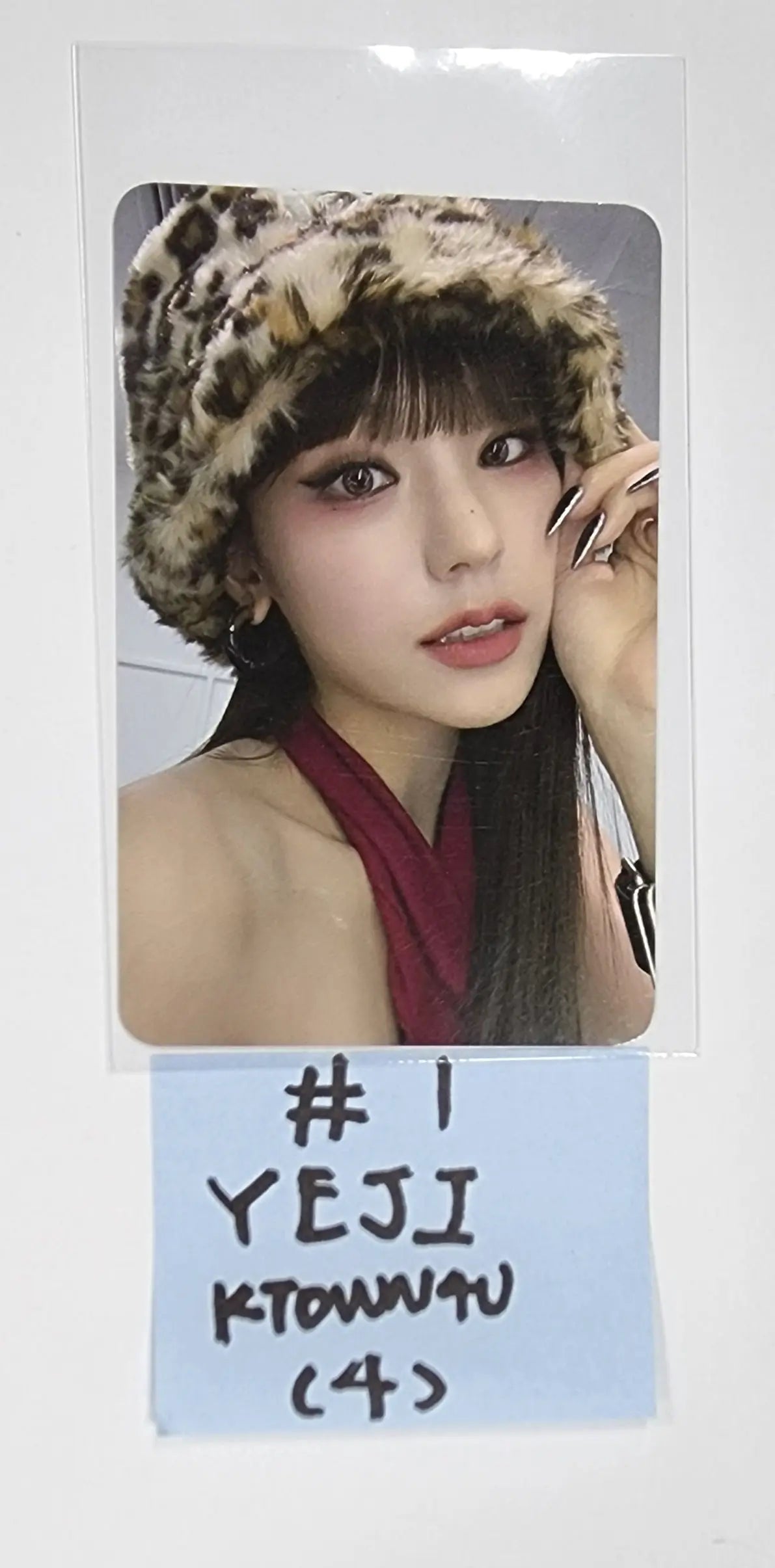 ITZY 'CHESHIRE' - Ktown4U Fansign Event Photocard - HALLYUSUPERSTORE