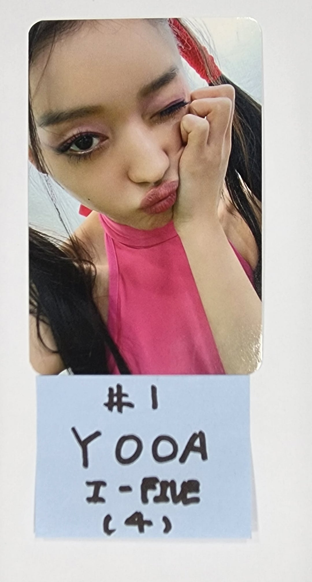 YooA (of Oh My Girl) "SELFISH" - I-Five Fansign Event Photocard