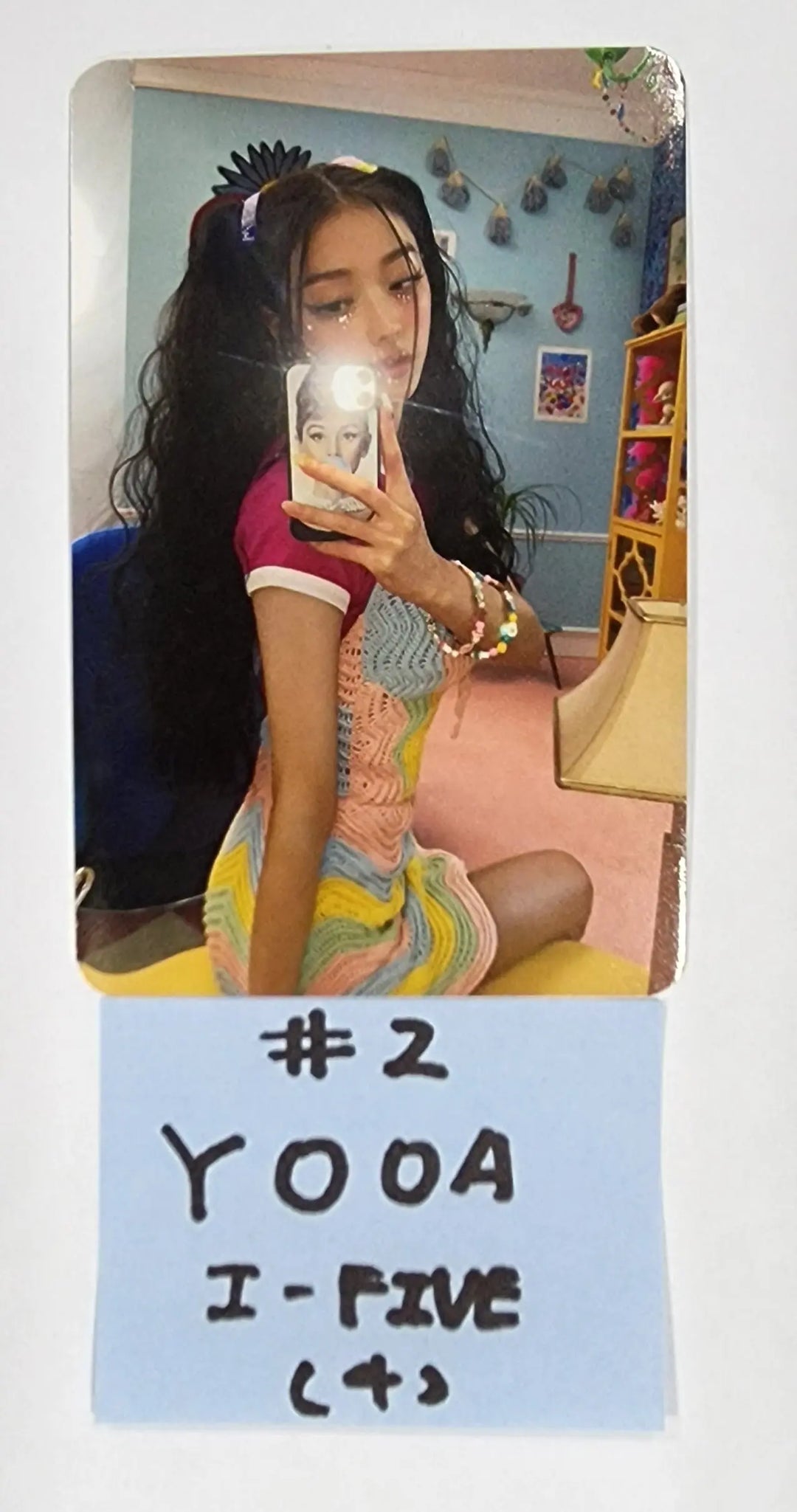 YooA (of Oh My Girl) "SELFISH" - I-Five Fansign Event Photocard