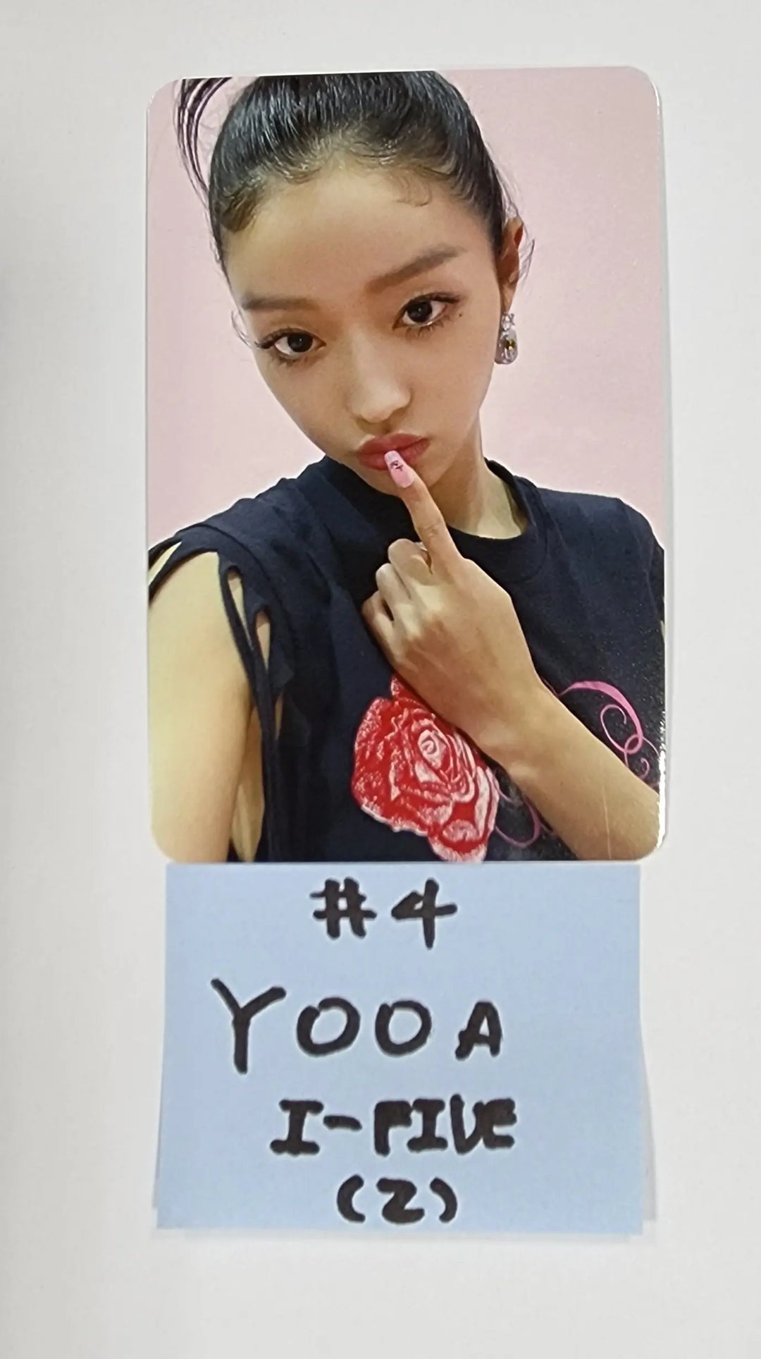 YooA (of Oh My Girl) "SELFISH" - I-Five Fansign Event Photocard - HALLYUSUPERSTORE