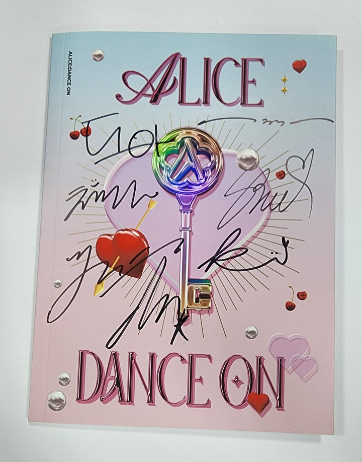 ALICE「DANCE ON」直筆サイン入りアルバム