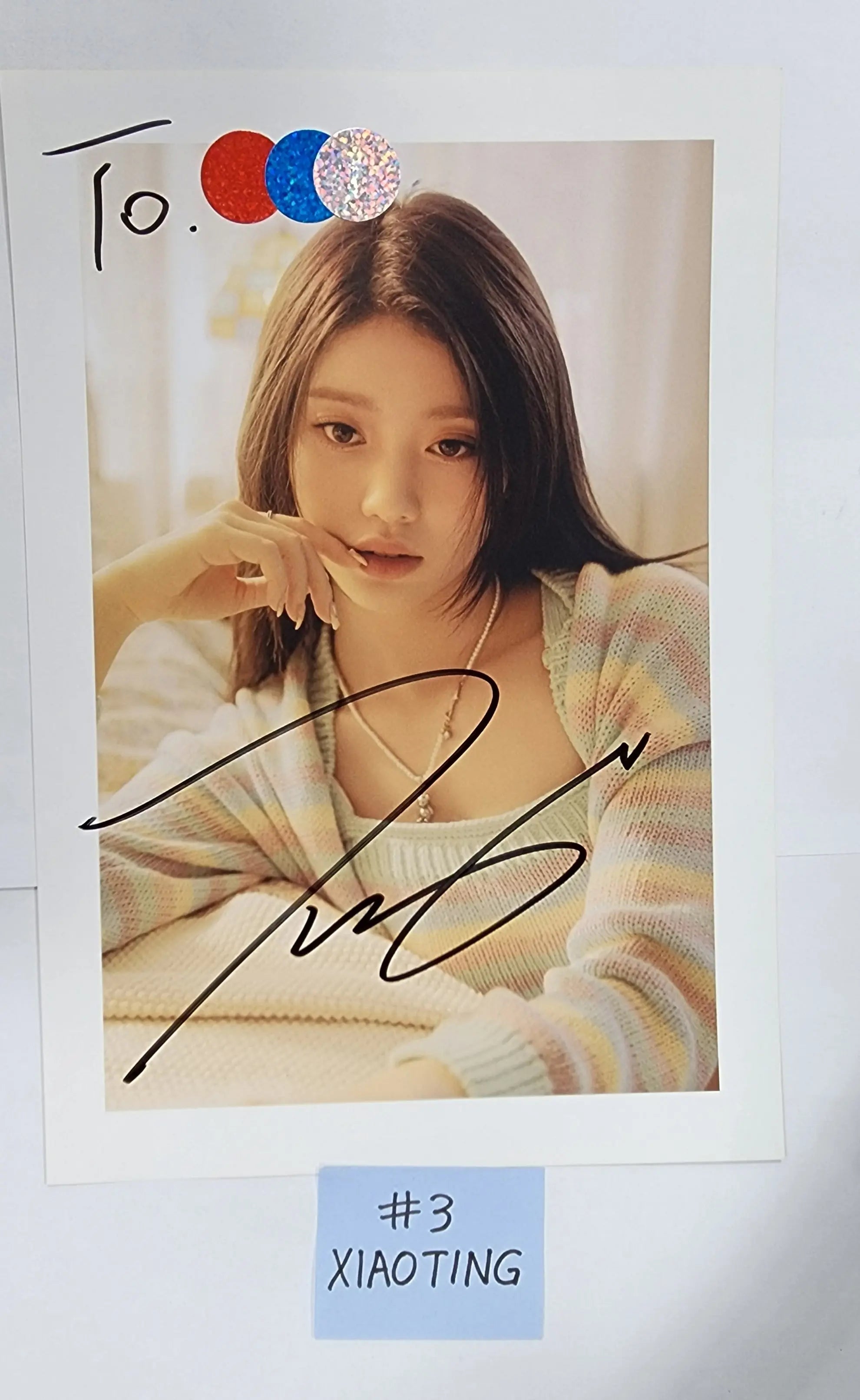 Kep1er “TroubleShooter” 3rd - A Cut Page From Fansign Event Album