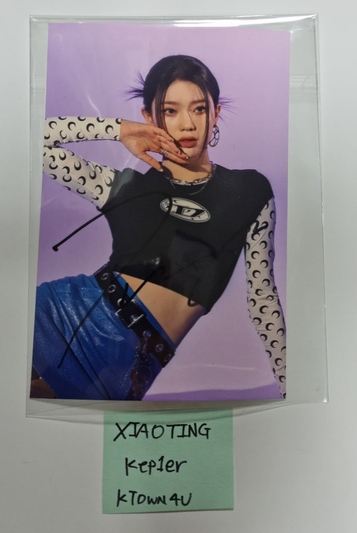 Xiaoting (Of Kep1er) "TROUBLESHOOTER " - Hand Autographed(Signed) 4 x 6 Photo
