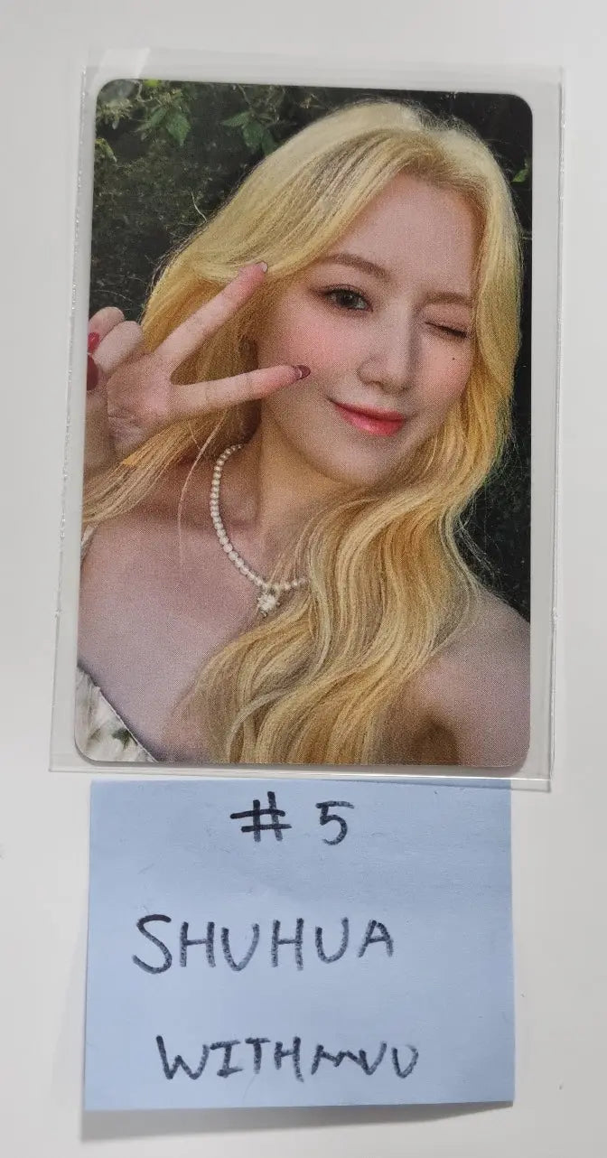 (G) I-DLE Season's Greeting 2023 - Withmuu Pre-Order Benefit Photocard - HALLYUSUPERSTORE