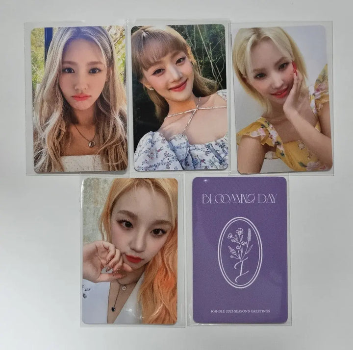 (G) I-DLE Season's Greeting 2023 - Withmuu Pre-Order Benefit Photocard - HALLYUSUPERSTORE