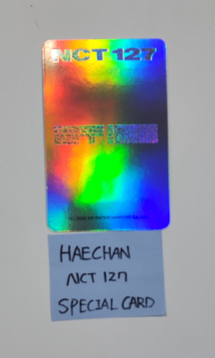 Haechan (of NCT 127) "질주 Street" POP-UP Store - Special Trading Photocard