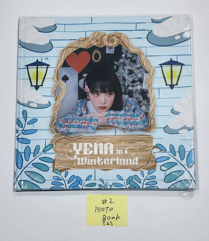 YENA "겨울나라의 예나" THE HYUNDAI SEOUL - Pop-Up Official MD [하드바인더, 포토북, 엽서북]