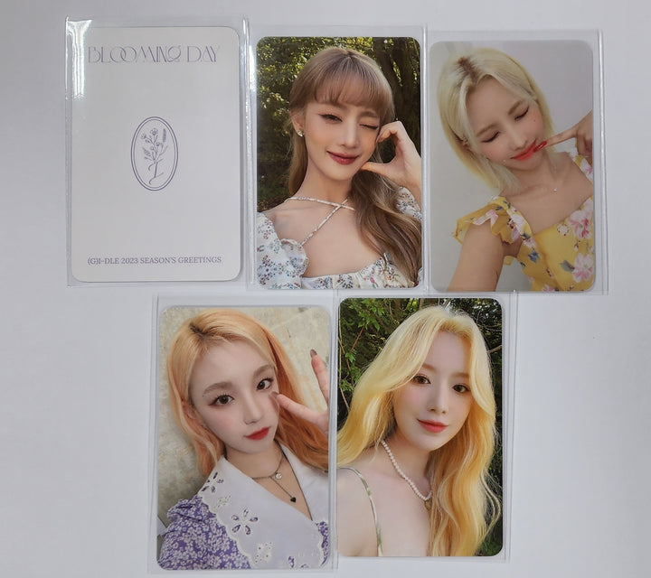 (G)I-DLE "BLOOMING DAY" 2023 SEASON'S GREETINGS - CUBE Pre-Order Benefit Photocard
