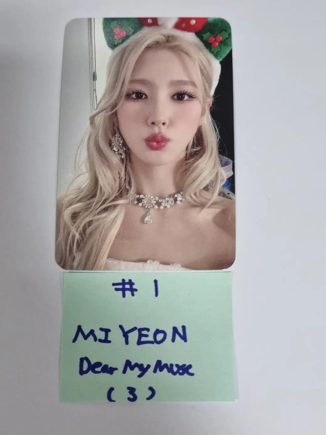 (g) I-DLE "I LOVE" - Dear My Muse Fansign Event Photocard - HALLYUSUPERSTORE