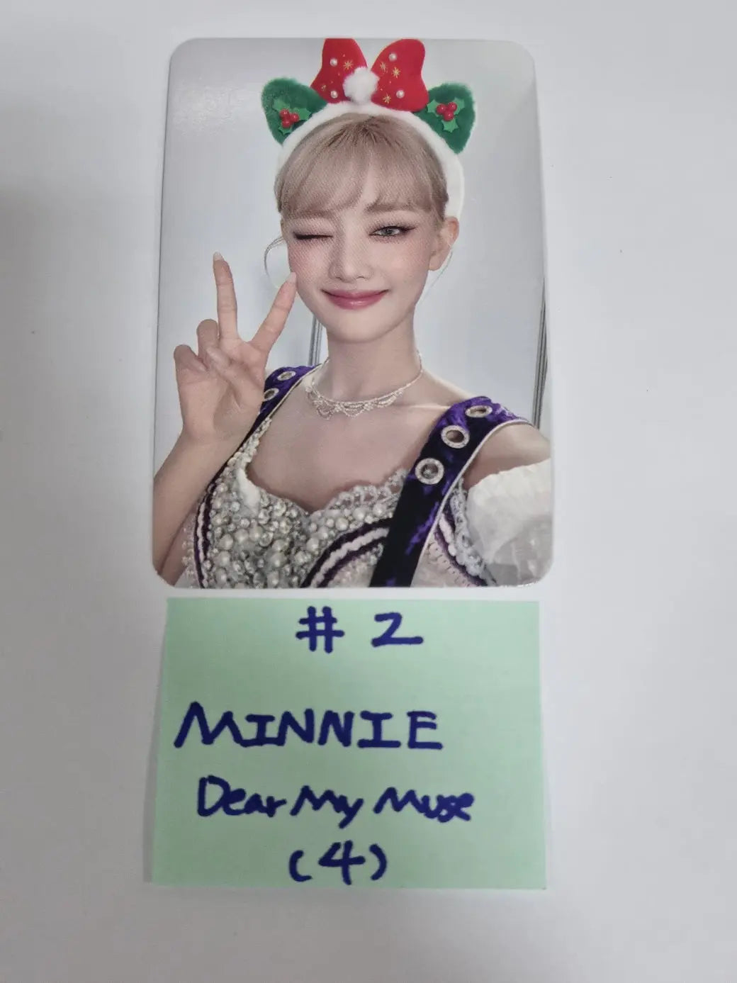 (g) I-DLE "I LOVE" - Dear My Muse Fansign Event Photocard - HALLYUSUPERSTORE