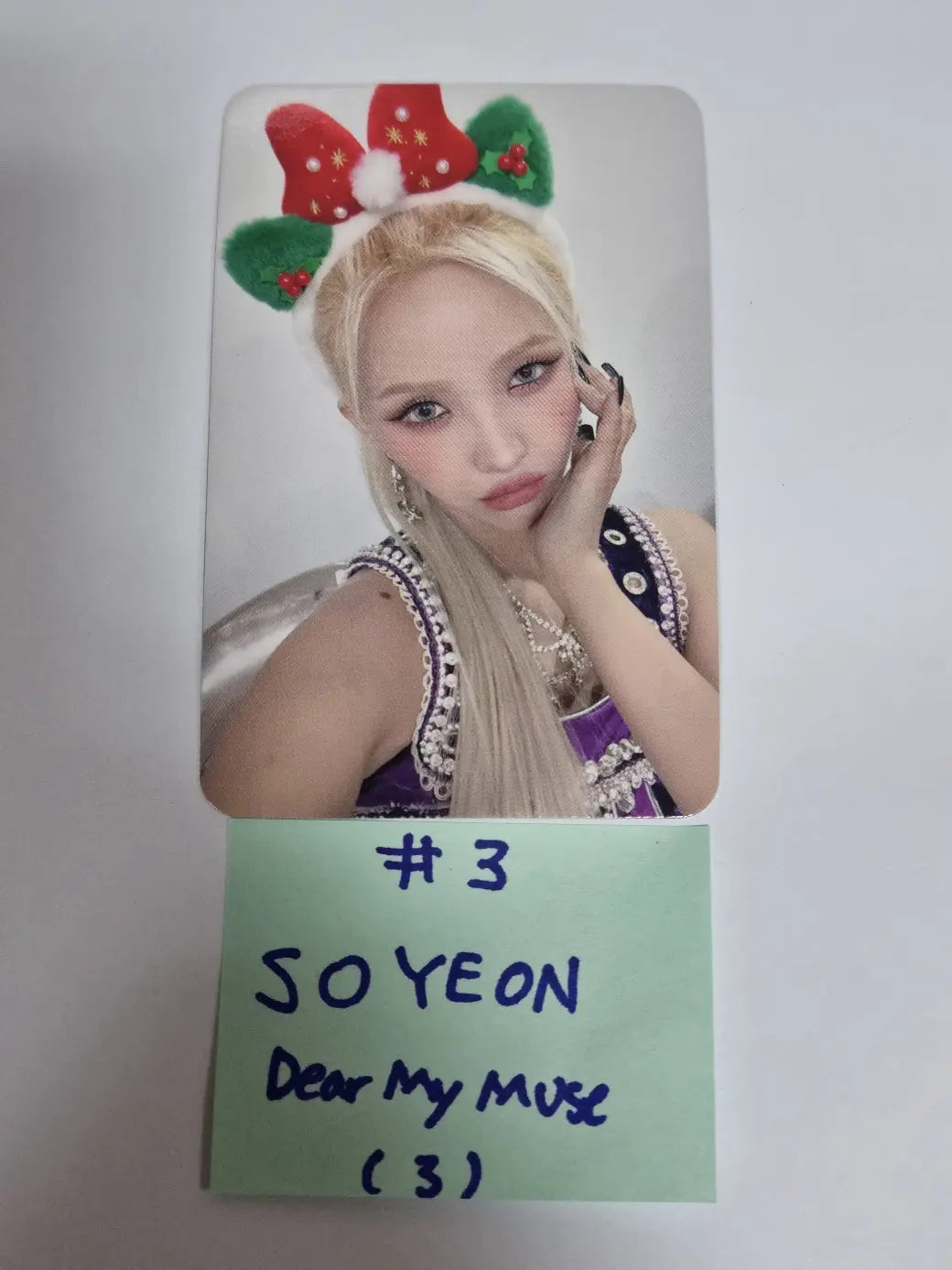 (g) I-DLE "I LOVE" - Dear My Muse Fansign Event Photocard - HALLYUSUPERSTORE