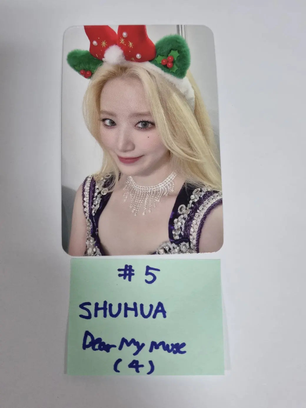 (g) I-DLE "I LOVE" - Dear My Muse Fansign Event Photocard - HALLYUSUPERSTORE