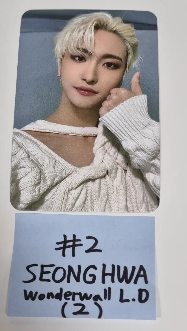 Ateez "The World Ep.1 - MOVEMENT" - Wonderwall Lucky Draw Event Photocard, Trailer Concept Photo - HALLYUSUPERSTORE