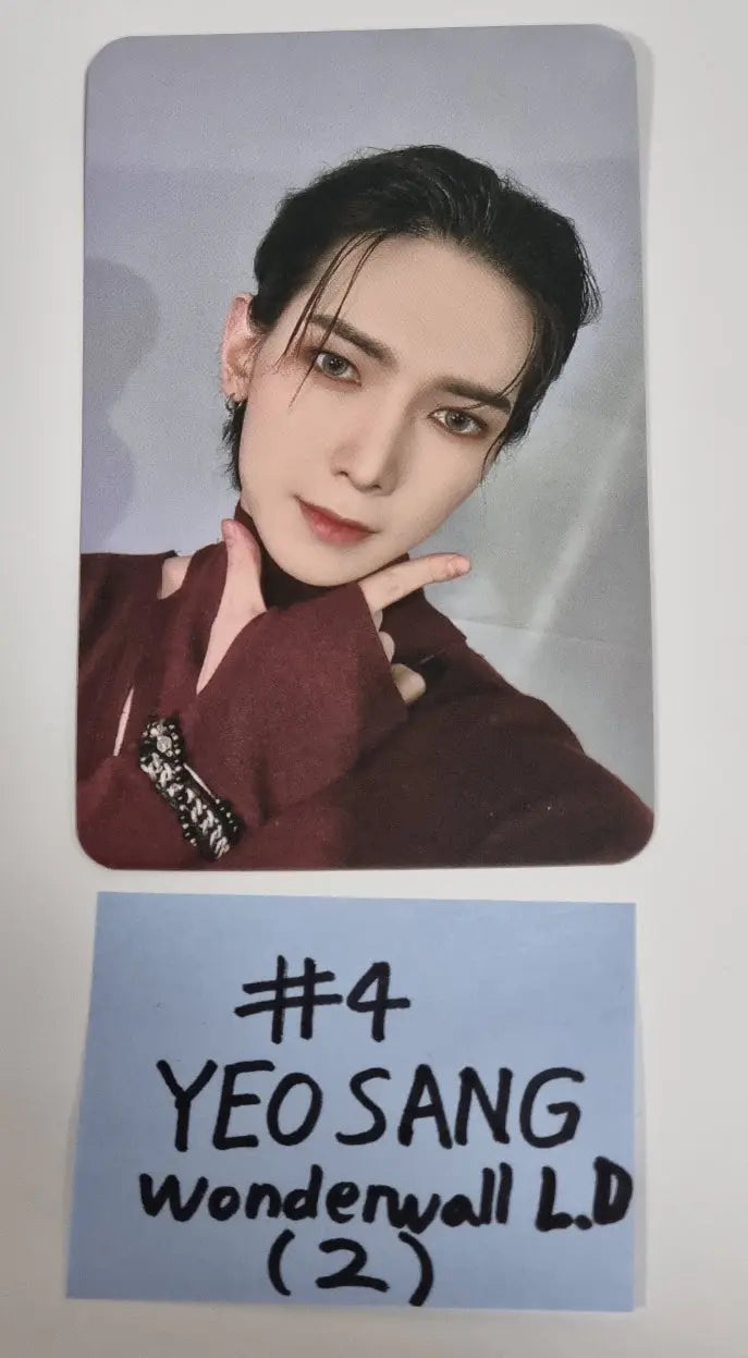 Ateez "The World Ep.1 - MOVEMENT" - Wonderwall Lucky Draw Event Photocard, Trailer Concept Photo - HALLYUSUPERSTORE