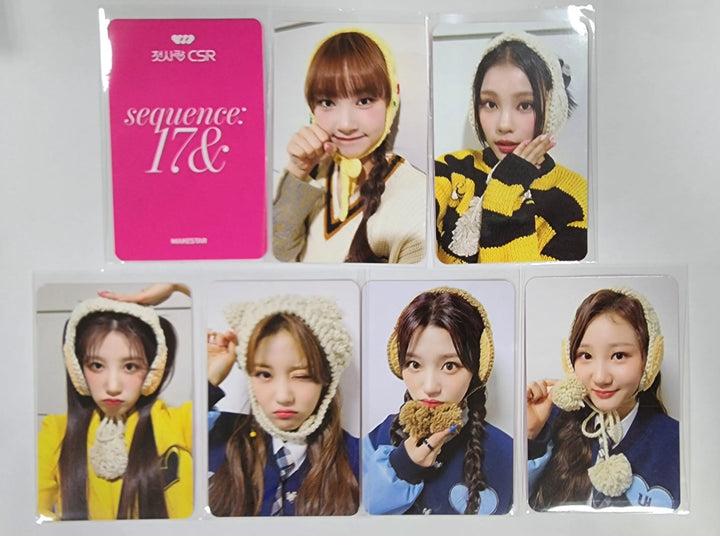 CSR 'Sequence : 17&' - Makestar Fansign Event Photocard