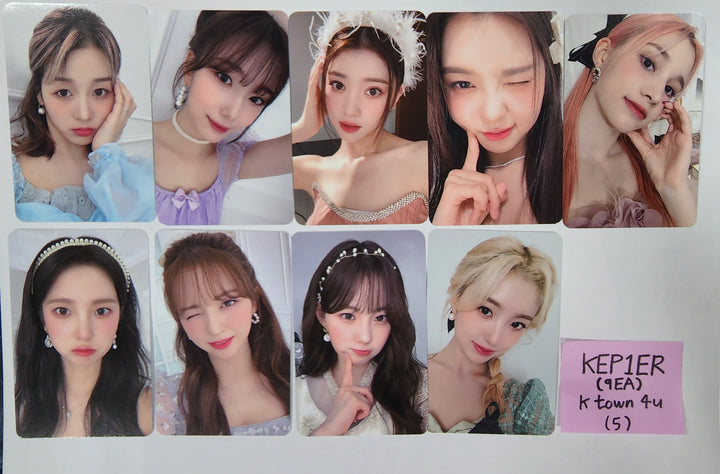 Kep1er 2023 시즌그리팅 - Ktown4U 예약판매 혜택 포토카드 세트 (9장)
