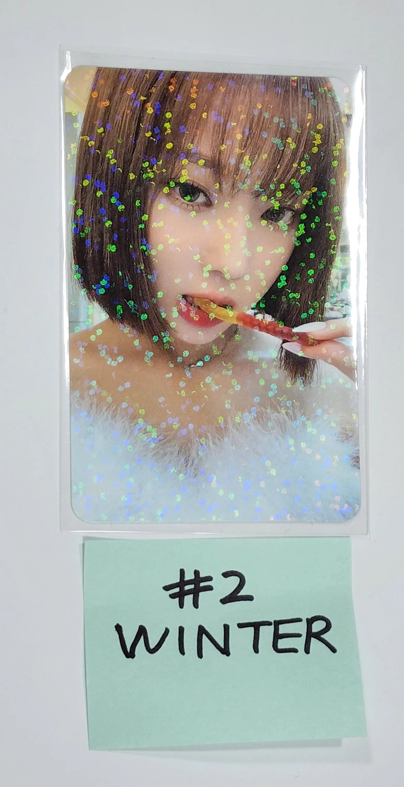 aespa ウィンター pink christmas スペシャル トレカ Aespa 