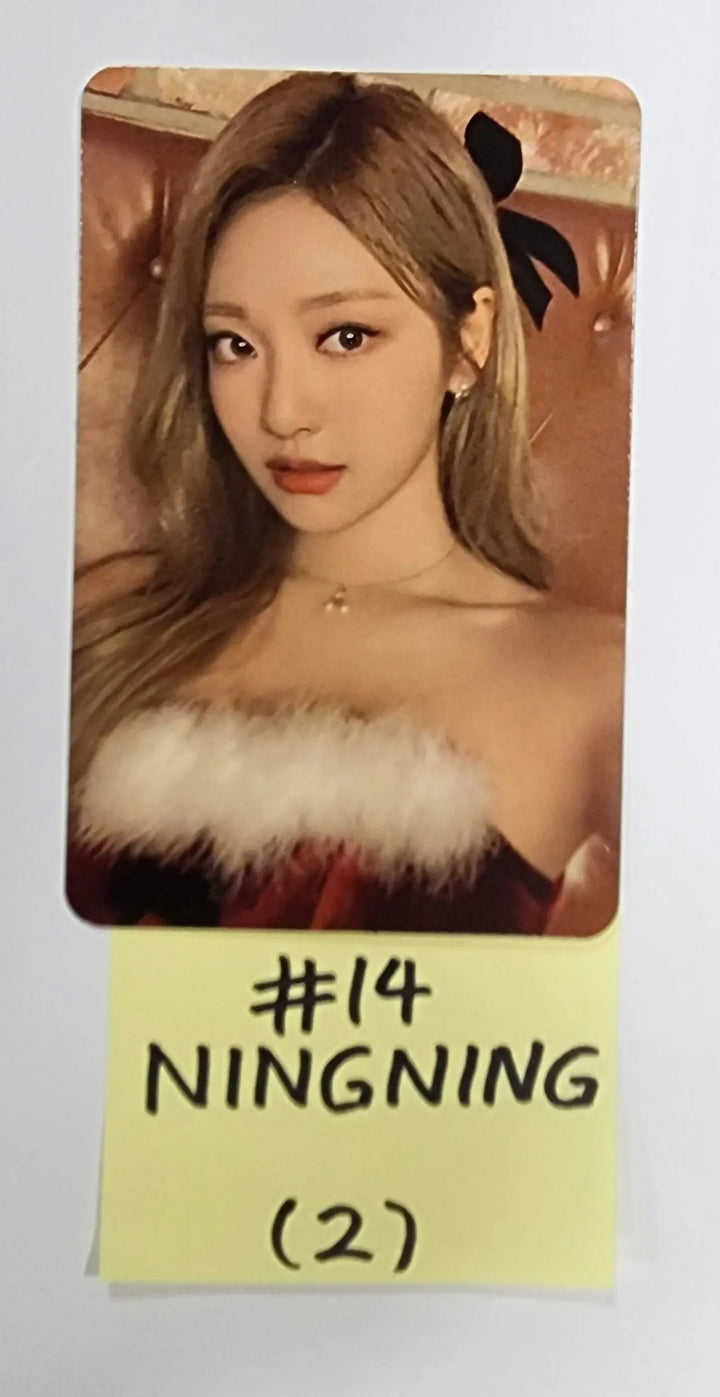 Aespa "2022 Pink Christmas" - Smtown & Store Random Pack Photocard (Restocked 2/23) - HALLYUSUPERSTORE