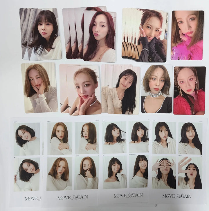 KARA "Move Again" 15th Anniversary special Album - Official Photocard, 4 Cut Photo - HALLYUSUPERSTORE