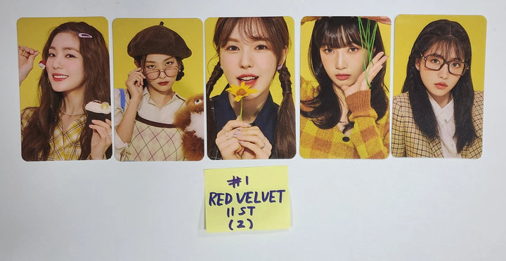 Red Velvet 2023 Season's Greetings - 11st Pre-Order Benefit Photocards Set (5EA) - HALLYUSUPERSTORE