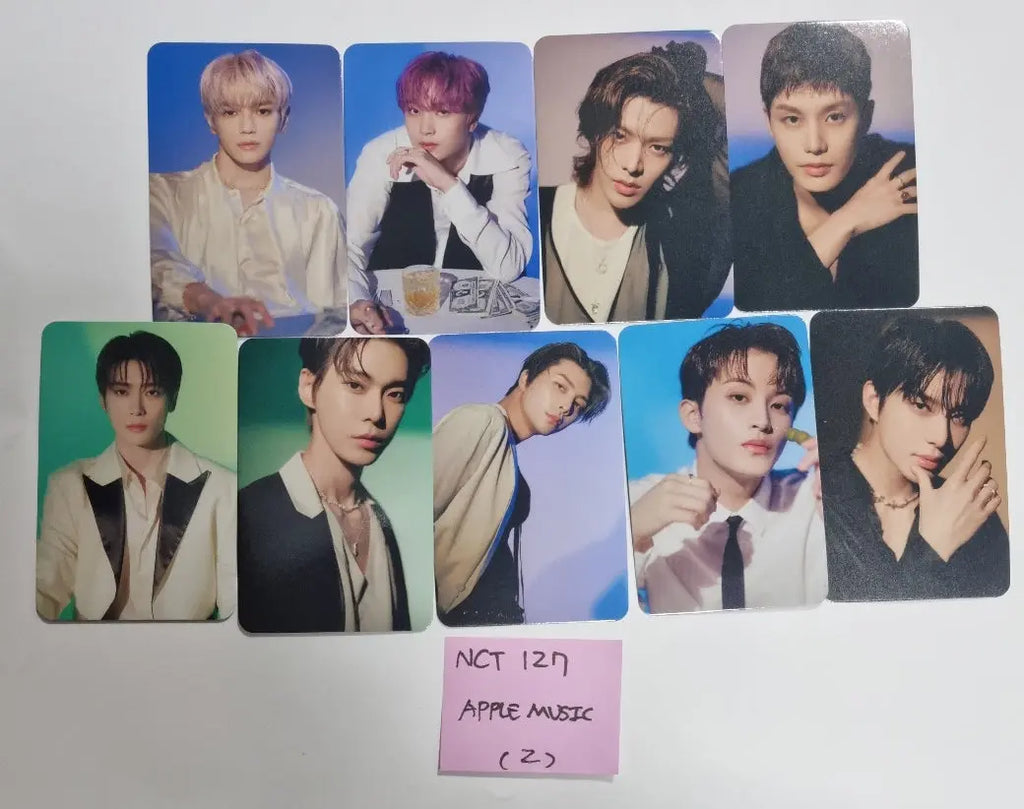 NCT 127 2023 Season's Greetings - Apple Music Pre-Order Benefit Photocards  Set (9EA)