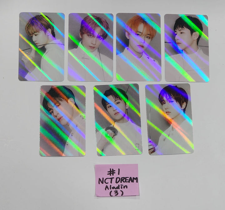 NCT Dream  2023 Season's Greetings - Aladin Pre-Order Benefit Hologram Photocards Set (7EA)