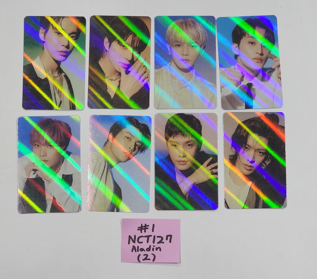 NCT 127 2023 Season's Greetings - Aladin Pre-Order Benefit Hologram Photocards Set (8EA) - HALLYUSUPERSTORE