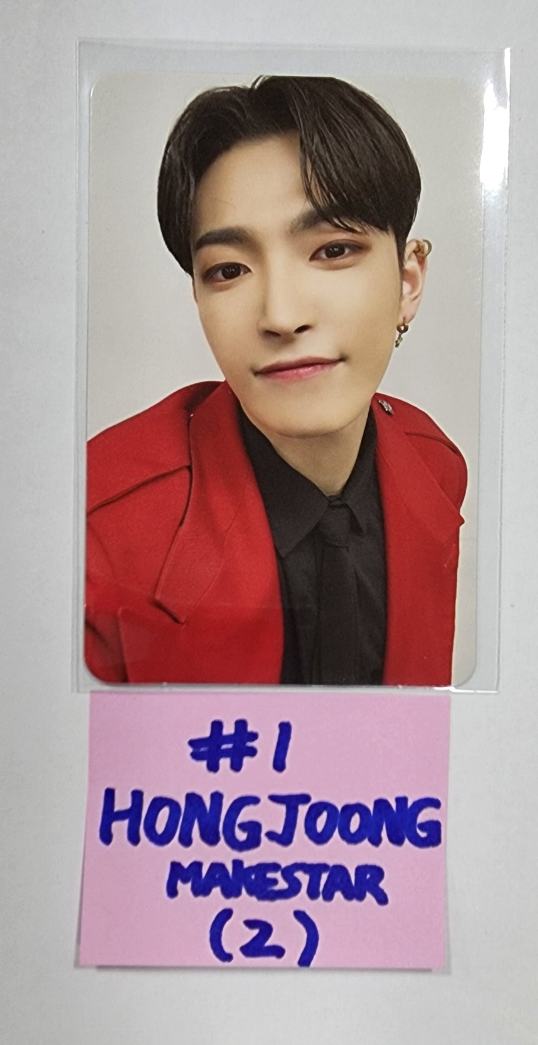 Ateez "The World Ep.1 - MOVEMENT" - Makestar Fansign Event Photocard Round 4 - HALLYUSUPERSTORE