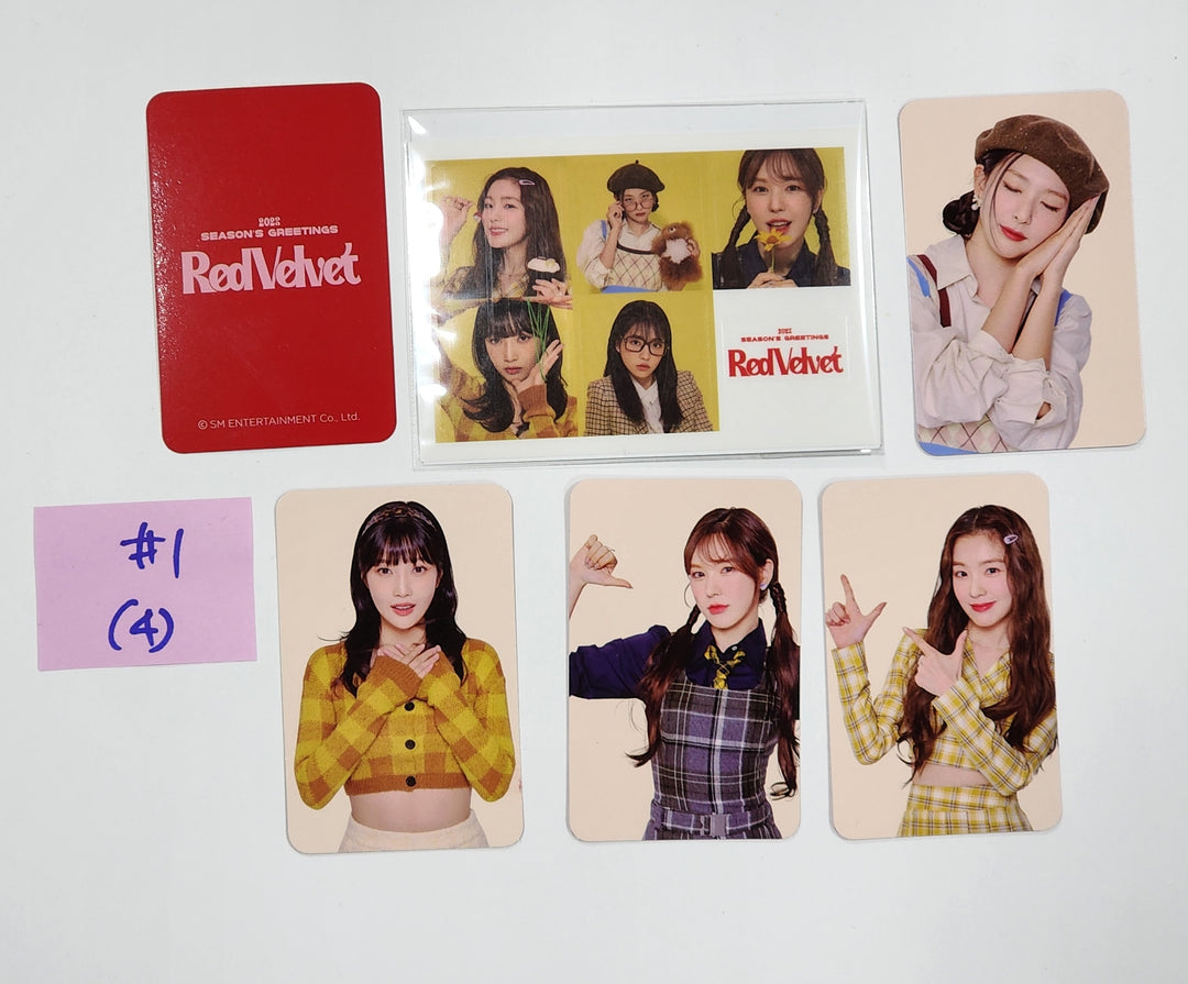 Red Velvet 2023 Season's Greetings - Yes24 Pre-Order Benefit Photocards Set (5EA) + Sticker