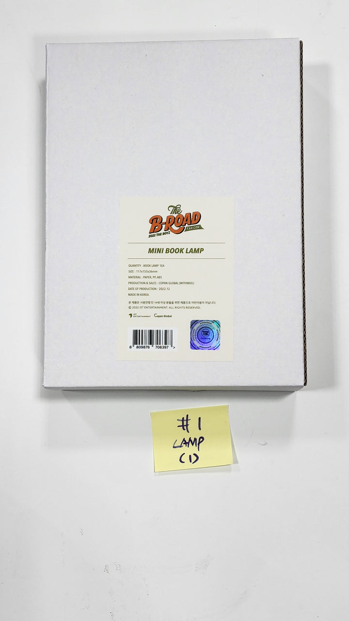 THE BOYZ "FAN CON : THE B-ROAD" - Official MD [Mini Book Lamp, Tray & Postcard Set, Mini L-Holder Set]