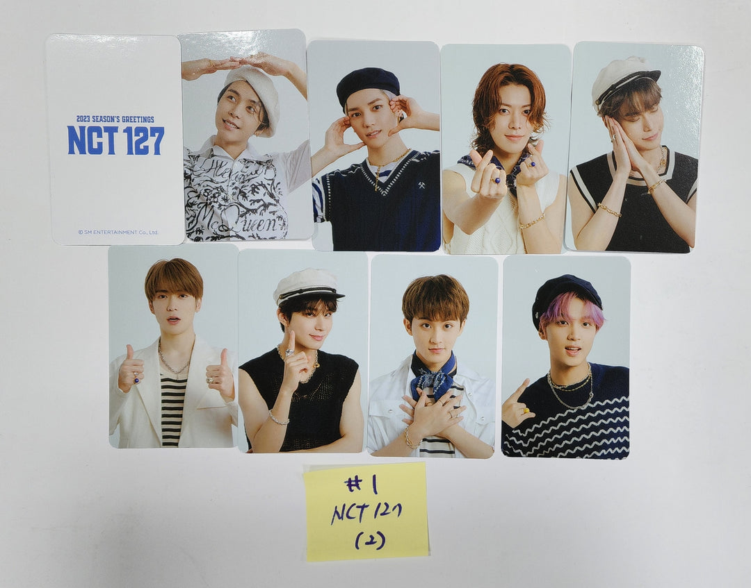 NCT 127 2023 Season's Greetings - 11st Pre-Order Benefit Photocards Set (9EA)