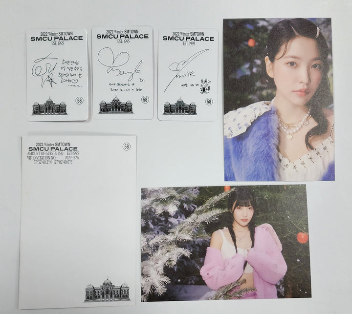 Redvelvet  "2022 Winter SMTOWN : SMCU PALACE" - Official Photocard [Photo Book Ver.] [Updated 1/19]