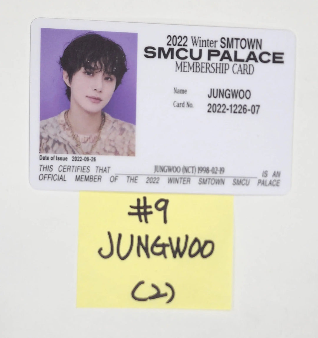 NCT "2022 Winter SMTOWN : SMCU PALACE" - Official Photocard [Membership Card Ver.] - HALLYUSUPERSTORE