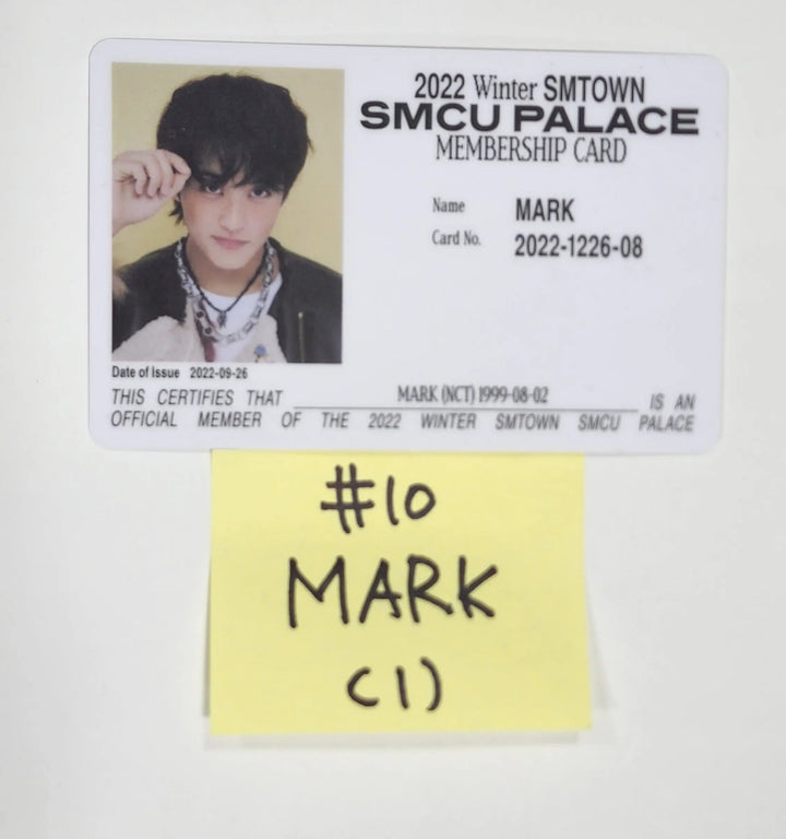 NCT "2022 Winter SMTOWN : SMCU PALACE" - Official Photocard [Membership Card Ver.]