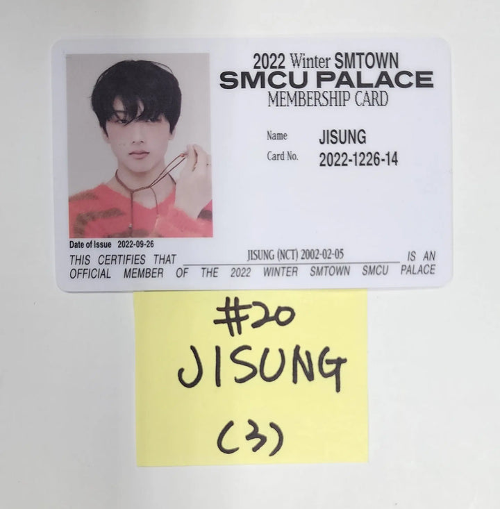 NCT "2022 Winter SMTOWN : SMCU PALACE" - Official Photocard [Membership Card Ver.] - HALLYUSUPERSTORE