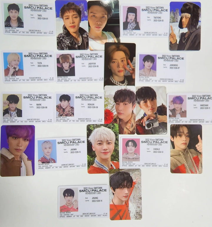 NCT "2022 Winter SMTOWN : SMCU PALACE" - Official Photocard [Membership Card Ver.] - HALLYUSUPERSTORE