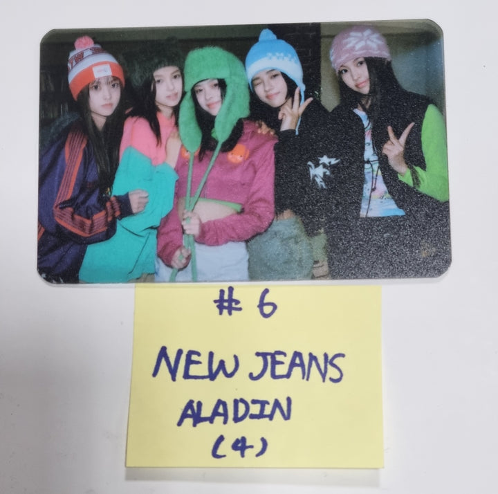 New Jeans 'OMG' - Aladin 선주문 혜택 투명 PVC 포토카드