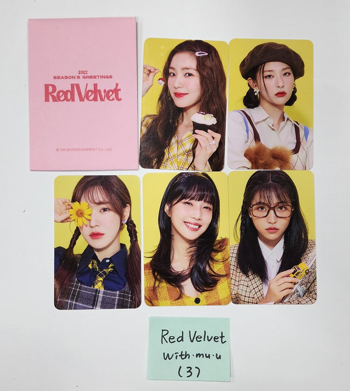 Red Velvet 2023 Season's Greetings - Withmuu Pre-Order Benefit Photocards Set (5EA)