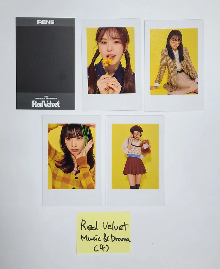 Red Velvet 2023 Season's Greetings - Music & Drama Pre-Order Benefit Photocards Set (5EA)