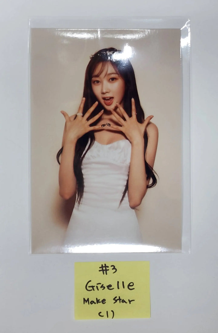 Aespa 2023 Season's Greetings - Makestar Pre-Order Benefit Hologram Photocards Set (4EA), Photo - HALLYUSUPERSTORE