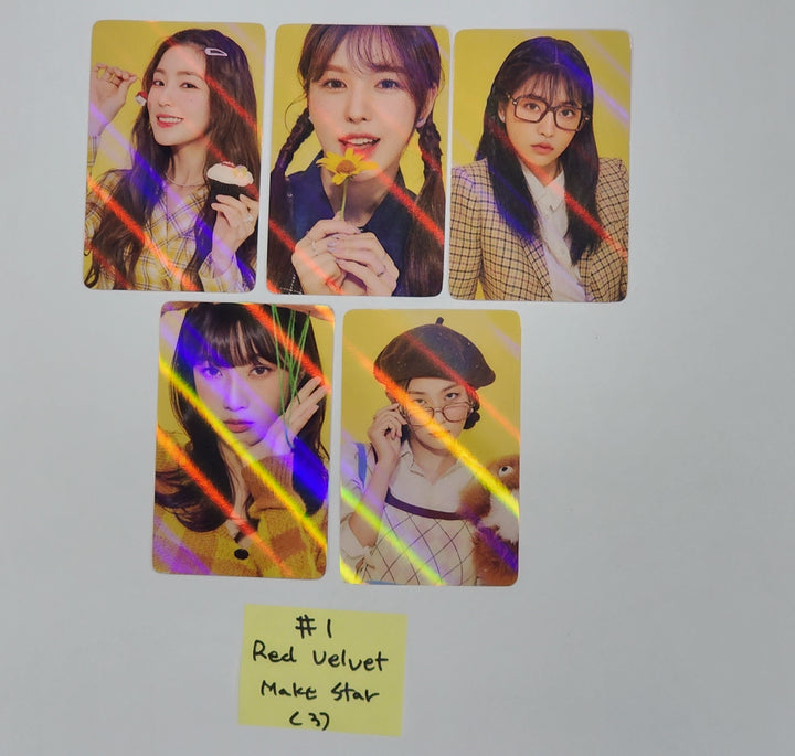 Red Velvet 2023 Season's Greetings - Makestar Pre-Order Benefit Hologram Photocards Set (5EA), Photo