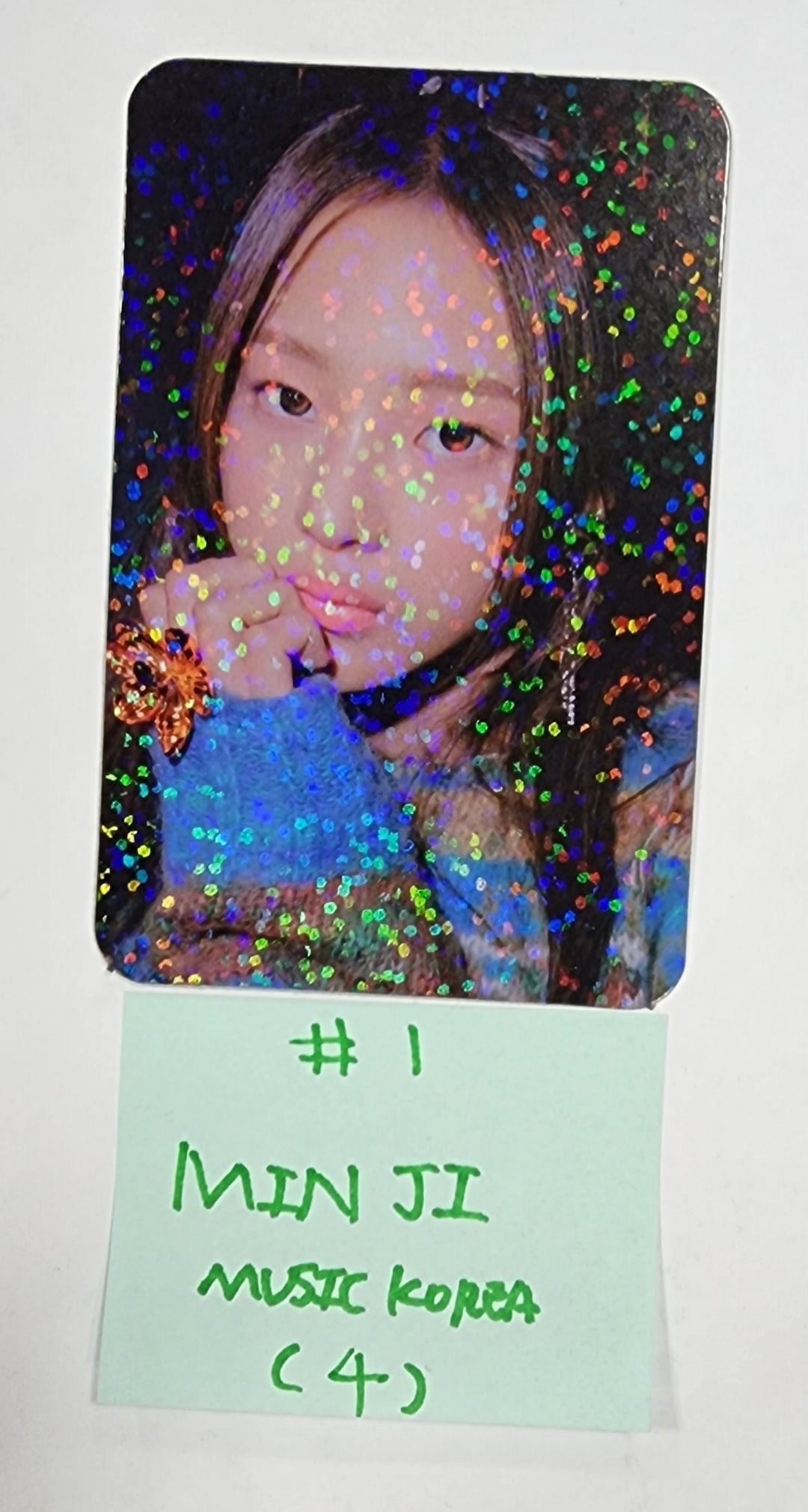 New Jeans ‘OMG’ - Music Korea Pre-Order Benefit Hologram Photocard