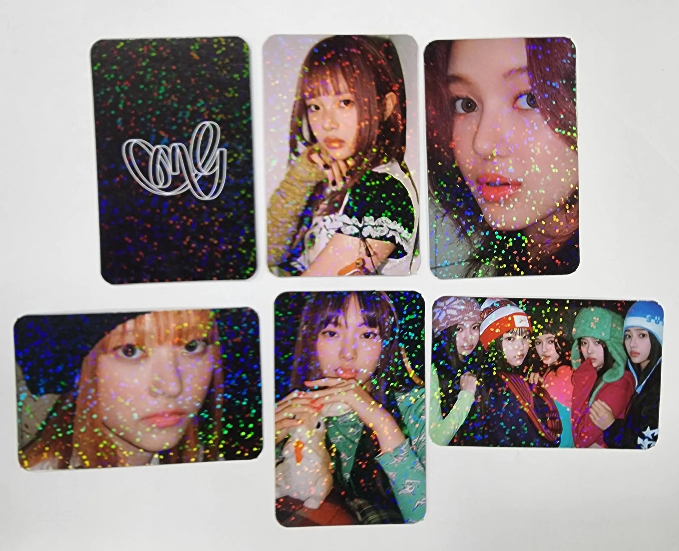 newjeans ミンジ ２周年記念 日本限定 ホログラム加工 トレカ New Jeans 'OMG' - Music Korea Pre-Order Benefit Hologram Photocard