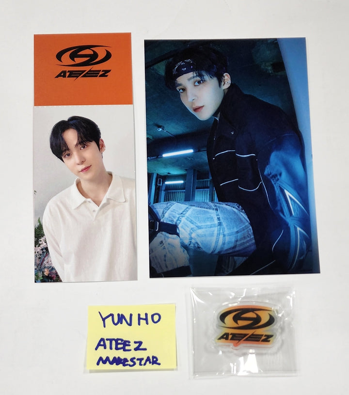 Yunho (Of Ateez) "The World Ep.1 - MOVEMENT" - Makestar Travel Package Event Photo Postcard Set