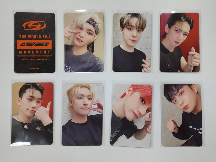 Ateez "The World Ep.1 - MOVEMENT" - Makestar Travel Package Event Photocard
