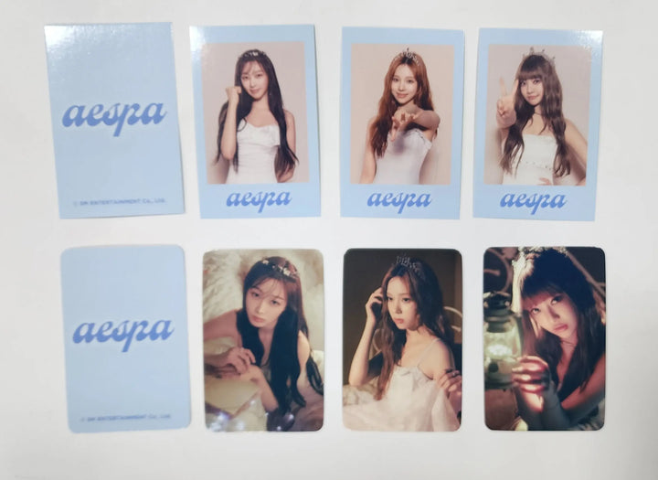 Aespa 2023 Season's Greetings - Soundwave Pre-Order Benefit Photocards Set (4EA) - HALLYUSUPERSTORE