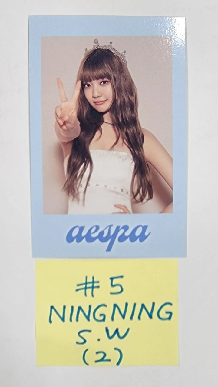 Aespa 2023 Season's Greetings - Soundwave Pre-Order Benefit Photocards Set (4EA) - HALLYUSUPERSTORE