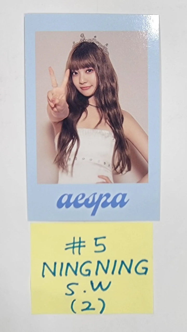 Aespa 2023 Season's Greetings - Soundwave Pre-Order Benefit Photocards Set (4EA)