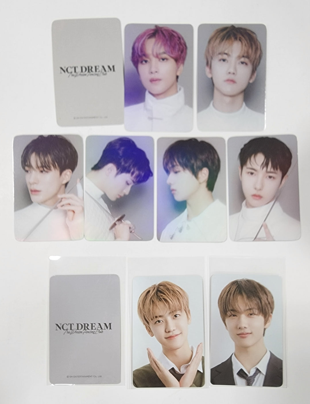 NCT 드림 2023 시즌그리팅 - Ktown4U 예약판매 혜택 홀로그램 포토카드 세트 (7장)