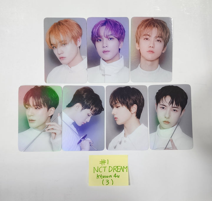 NCT Dream  2023 Season's Greetings - Ktown4U Pre-Order Benefit Hologram Photocards Set (7EA)